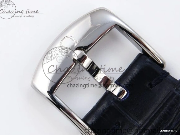 0105 De Ville Power Reserve SS MKF 1:1 Best Edition Black Dial on Black Leather Strap A Packable 7744